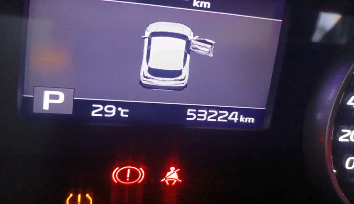 2019 KIA SELTOS HTX IVT 1.5 PETROL, Petrol, Automatic, 53,224 km, interior