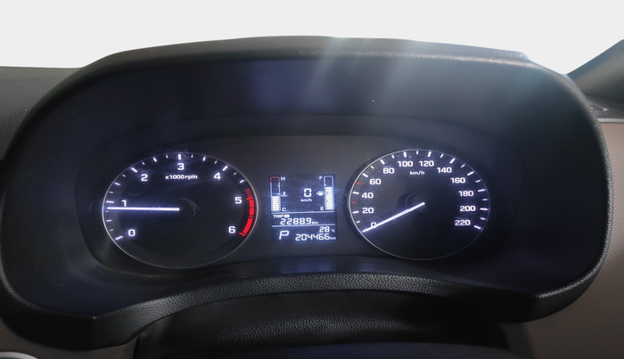 2016 Hyundai Creta SX PLUS AT 1.6 DIESEL, Diesel, Automatic, 2,04,466 km, interior