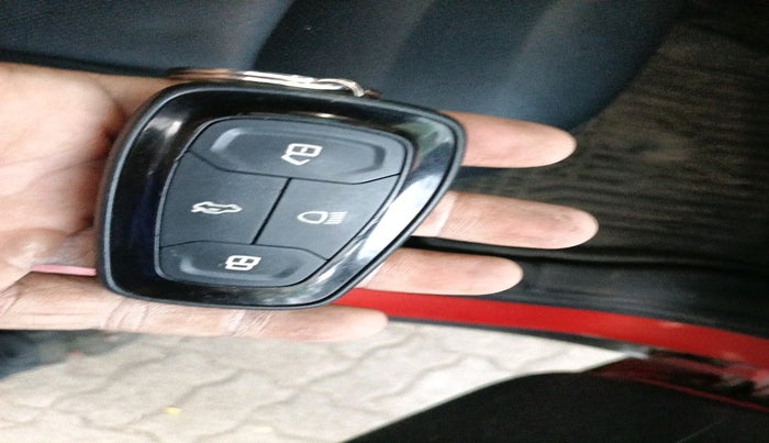 2023 Tata NEXON FEARLESS + SUNROOF AMT DUAL TONE 1.5 DIESEL, Diesel, Automatic, 28,191 km, interior