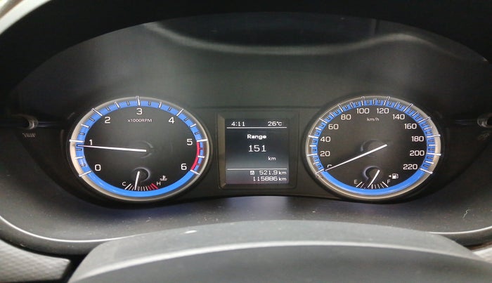2016 Maruti S Cross ZETA 1.3, Diesel, Manual, 1,15,886 km, interior