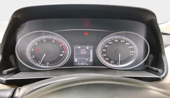 2022 Maruti Dzire ZXI CNG, Petrol, Manual, 51,221 km, interior