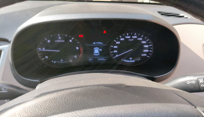 2019 Hyundai Creta SX (O) 1.6 DIESEL, Diesel, Manual, 64,288 km, interior