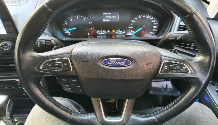 2018 Ford Ecosport TITANIUM + 1.5L PETROL AT, Petrol, Automatic, 77,199 km, interior