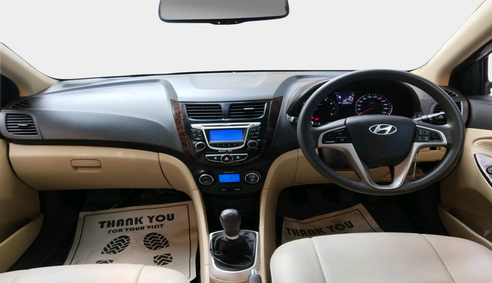 2013 Hyundai Verna FLUIDIC 1.6 VTVT EX, Petrol, Manual, 53,457 km, interior