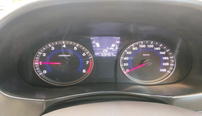 2013 Hyundai Verna FLUIDIC 1.6 VTVT EX, Petrol, Manual, 53,457 km, interior