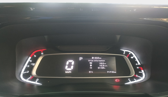 2022 KIA SONET HTX 1.5 AT, Diesel, Automatic, 71,718 km, interior