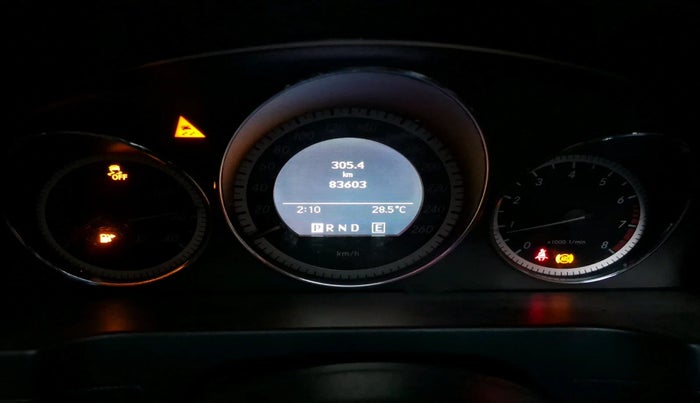 2010 Mercedes Benz C Class 200 CGI AT CLASSIC, Petrol, Automatic, 83,603 km, interior