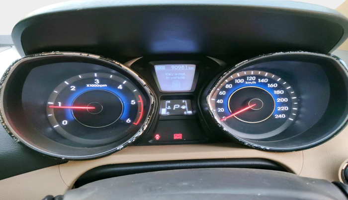 2015 Hyundai New Elantra 1.6 SX AT DIESEL, Diesel, Automatic, 90,981 km, interior