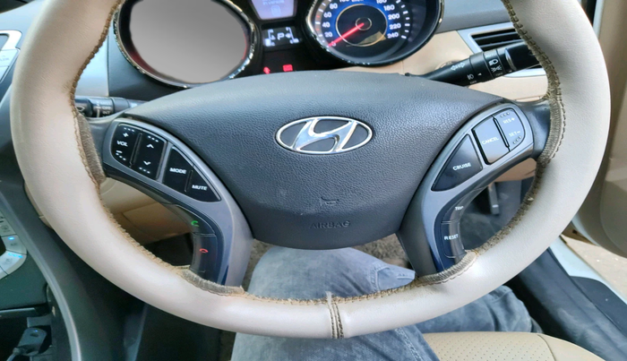 2015 Hyundai New Elantra 1.6 SX AT DIESEL, Diesel, Automatic, 90,981 km, interior