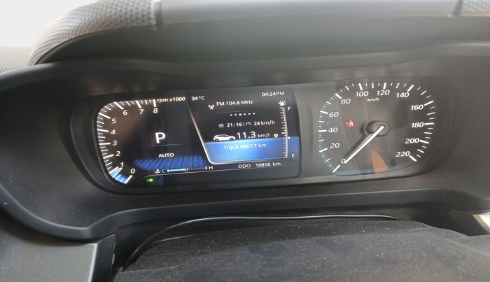 2024 Tata ALTROZ XZA + SUNROOF, Petrol, Automatic, 10,816 km, interior