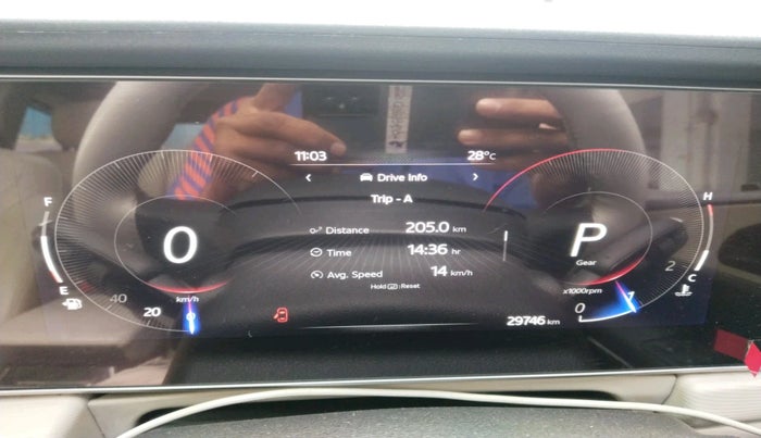 2023 Mahindra XUV700 AX 5 D AT 7 STR, Diesel, Automatic, 29,747 km, interior