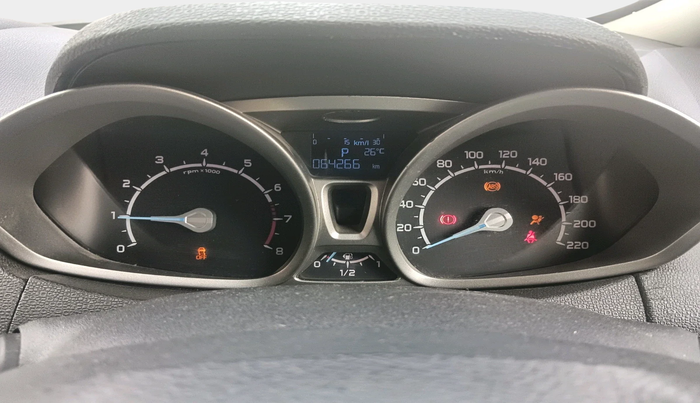 2014 Ford Ecosport TITANIUM 1.5L PETROL AT, Petrol, Automatic, 64,266 km, interior