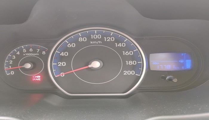 2012 Hyundai i10 MAGNA 1.1, Petrol, Manual, 17,781 km, interior
