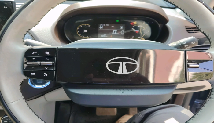 2025 Tata TIGOR XZA Plus iCNG , Petrol, Automatic, 9,891 km, interior