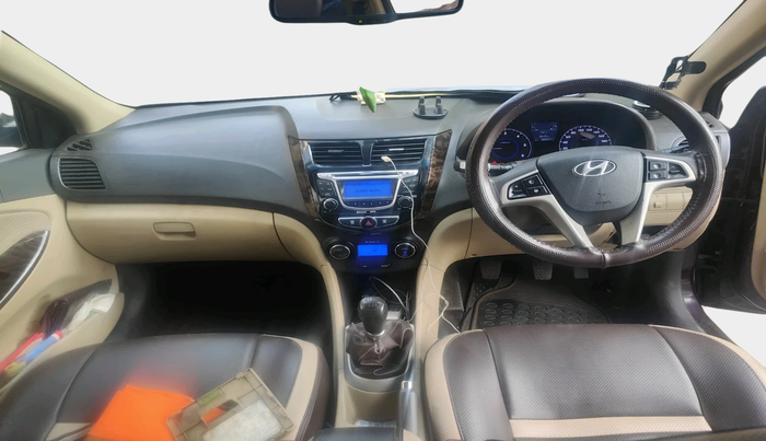 2012 Hyundai Verna FLUIDIC 1.6 CRDI SX, Diesel, Manual, 35,541 km, interior