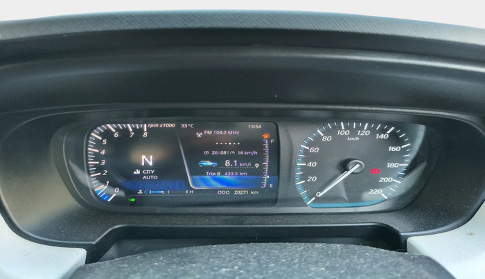 2023 Tata PUNCH CREATIVE  AMT, Petrol, Automatic, 20,271 km, interior