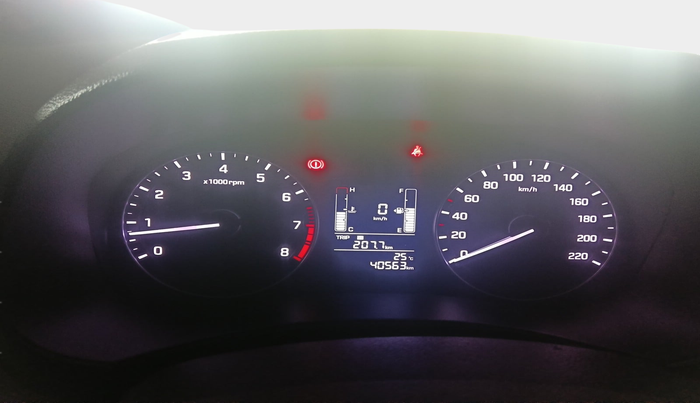 2017 Hyundai Creta SX PLUS 1.6 PETROL, Petrol, Manual, 40,563 km, interior