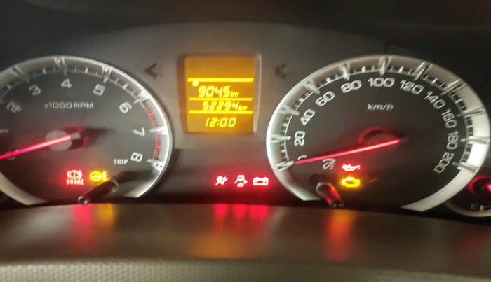 2017 Maruti Ertiga VXI CNG, Petrol, Manual, 52,294 km, interior