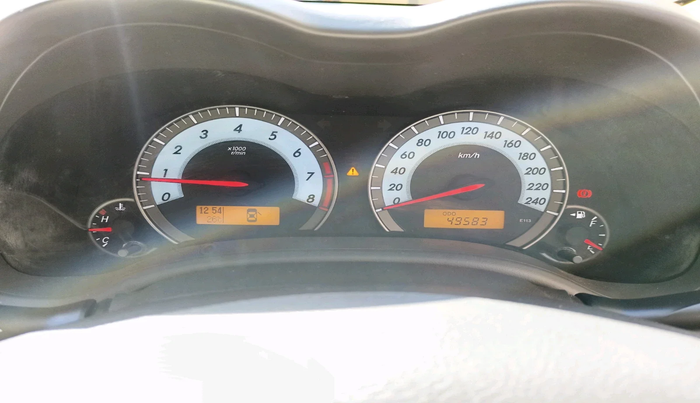 2012 Toyota Corolla Altis G PETROL, Petrol, Manual, 49,583 km, interior