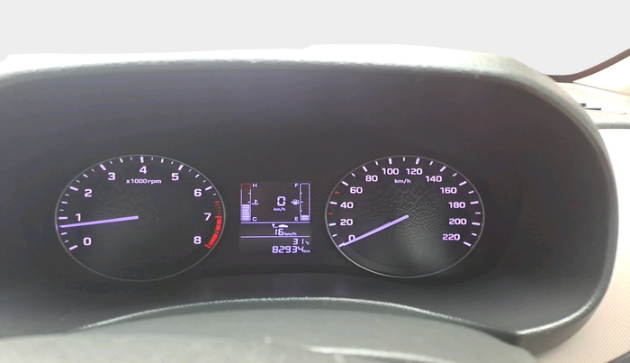 2016 Hyundai Creta SX PLUS 1.6 PETROL, Petrol, Manual, 82,934 km, interior