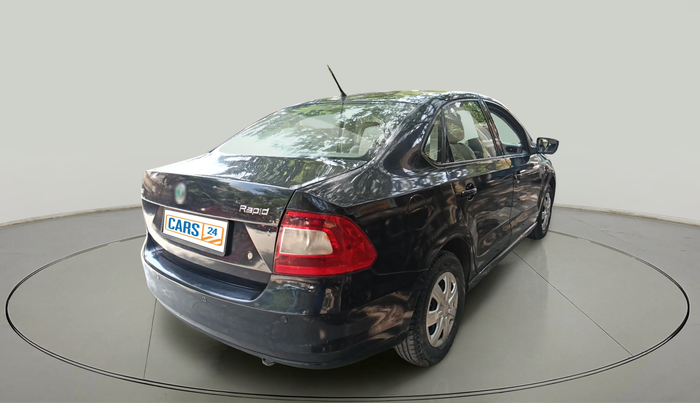 2012 Skoda Rapid ACTIVE 1.6 TDI CR MT, Diesel, Manual, 1,35,450 km, exterior