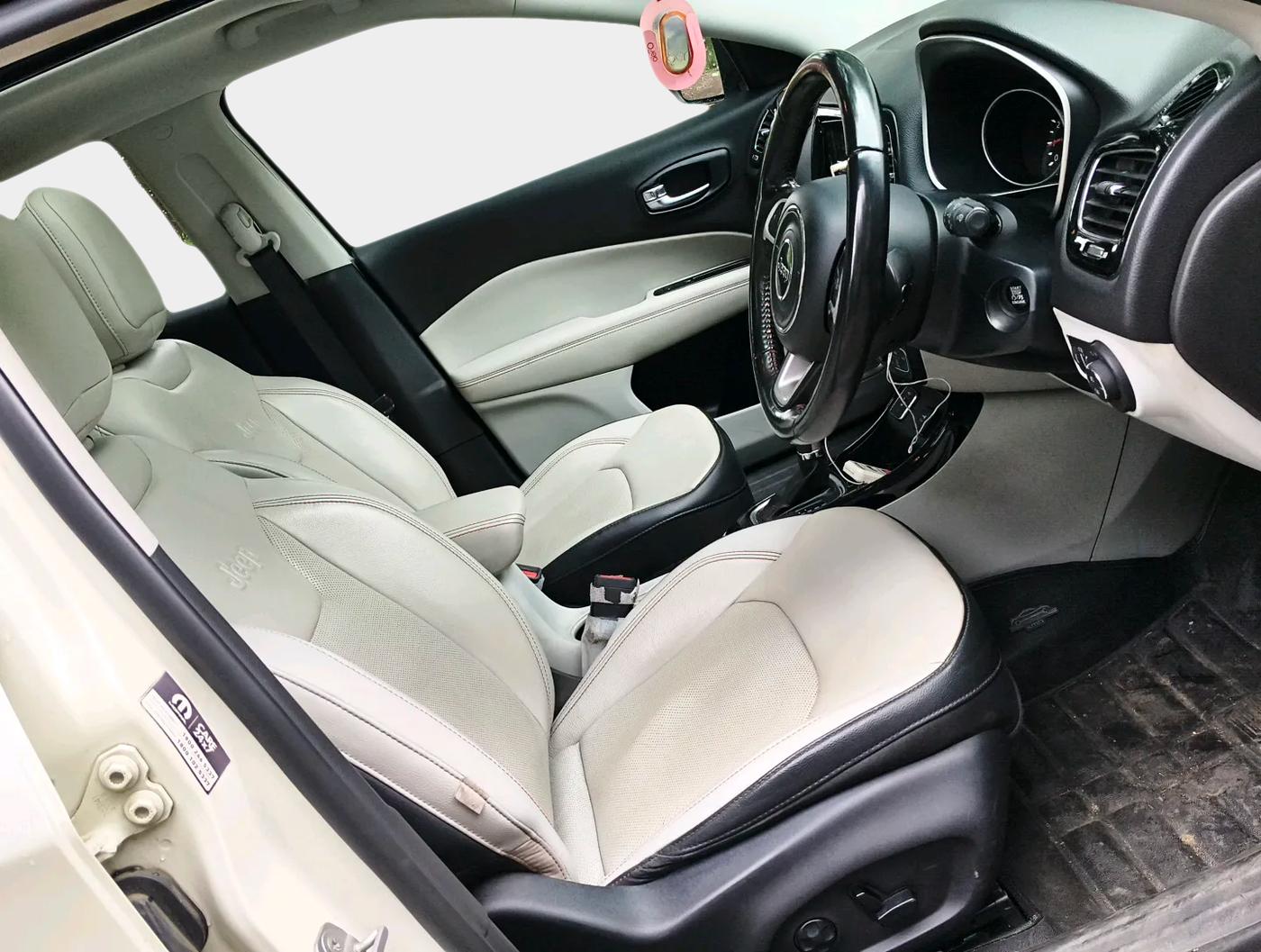 2020 Jeep Compass LIMITED PLUS PETROL AT, Petrol, Automatic, 55,949 km, interior