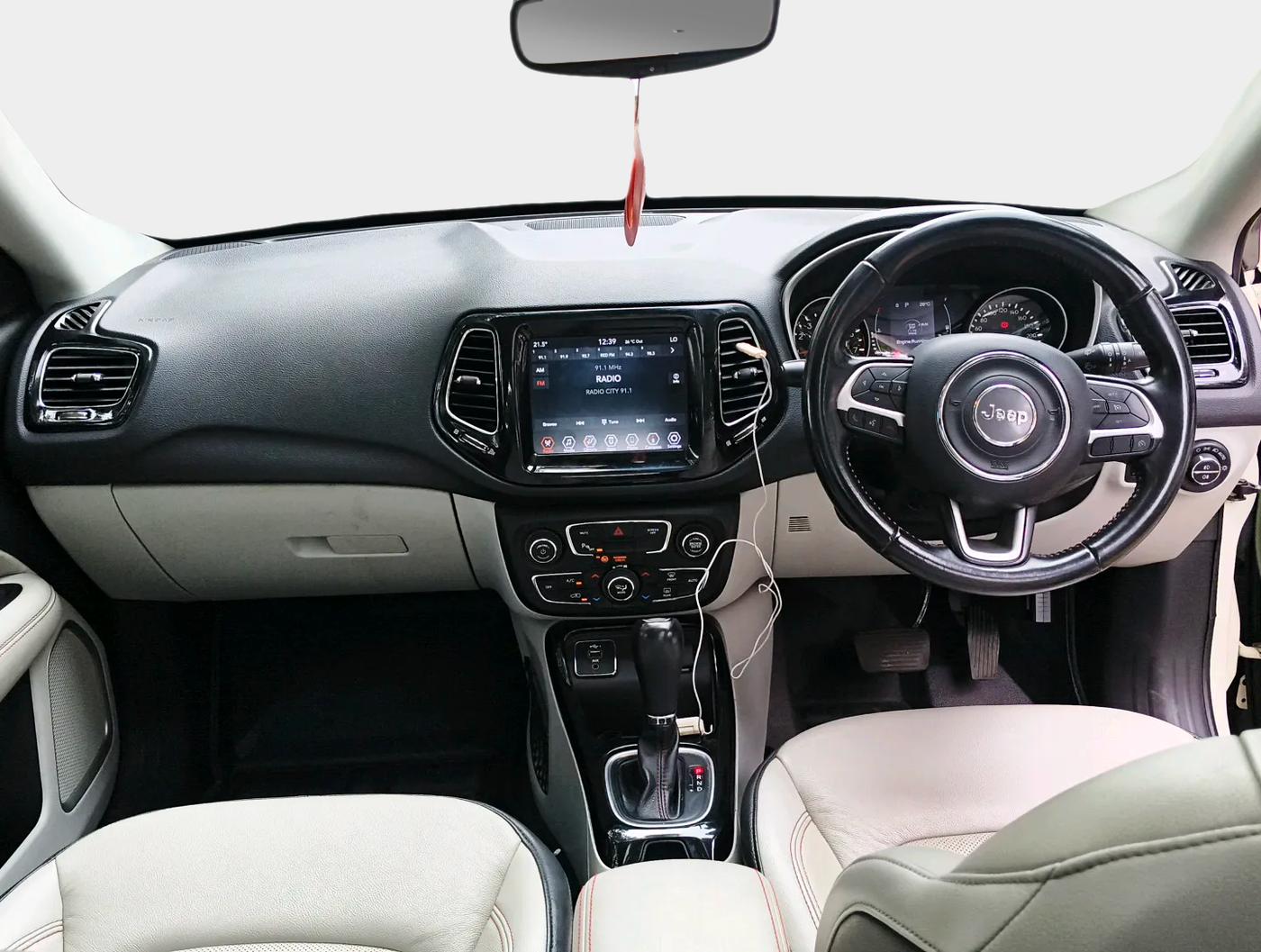 2020 Jeep Compass LIMITED PLUS PETROL AT, Petrol, Automatic, 55,949 km, interior