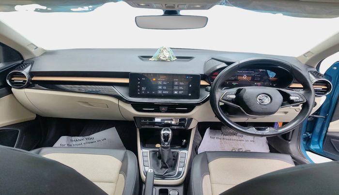 2022 Skoda SLAVIA STYLE 1.0L TSI AT, Petrol, Automatic, 48,464 km, interior