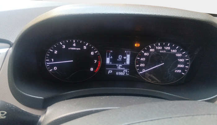 2016 Hyundai Creta SX PLUS AT 1.6 PETROL, Petrol, Automatic, 69,821 km, interior