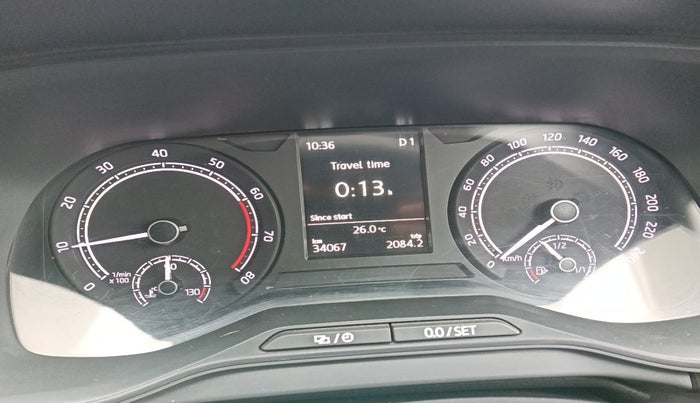 2021 Skoda KUSHAQ STYLE 1.0L TSI AT, Petrol, Automatic, 34,067 km, interior