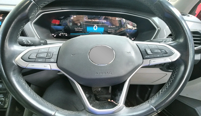 2023 Volkswagen TAIGUN TOPLINE 1.0 TSI MT, Petrol, Manual, 27,440 km, interior