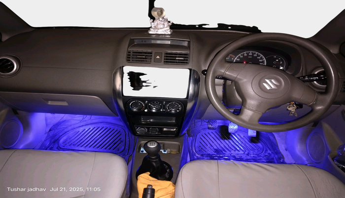 2011 Maruti SX4 VXI CNG, Petrol, Manual, 78,419 km, interior