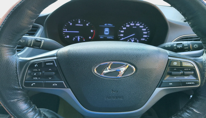 2017 Hyundai Verna 1.6 CRDI SX (O), Diesel, Manual, 43,872 km, interior