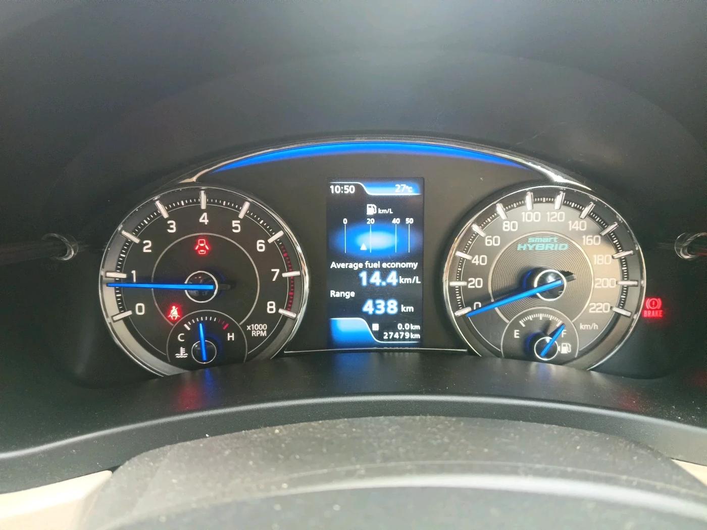 2022 Maruti Ciaz ZETA 1.5 SHVS MT PETROL, Petrol, Manual, 27,479 km, interior