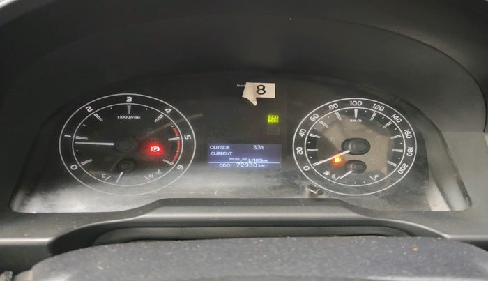 2017 Toyota Innova Crysta 2.4 G 7 STR, Diesel, Manual, 72,930 km, interior