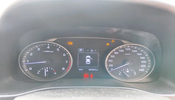 2017 Hyundai New Elantra 2.0 SX(O) AT PETROL, Petrol, Automatic, 82,083 km, interior