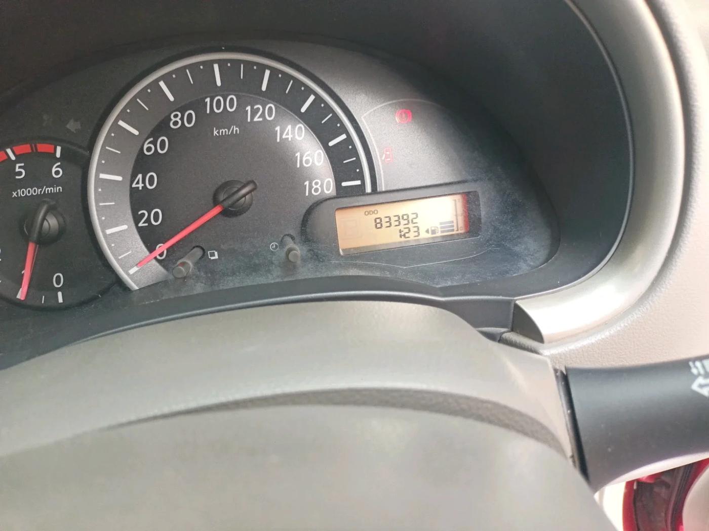 2012 Renault Pulse RXZ DIESEL, Diesel, Manual, 83,392 km, interior