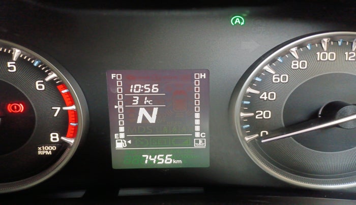 2024 Maruti FRONX DELTA PLUS 1.2L AGS, Petrol, Automatic, 7,456 km, interior