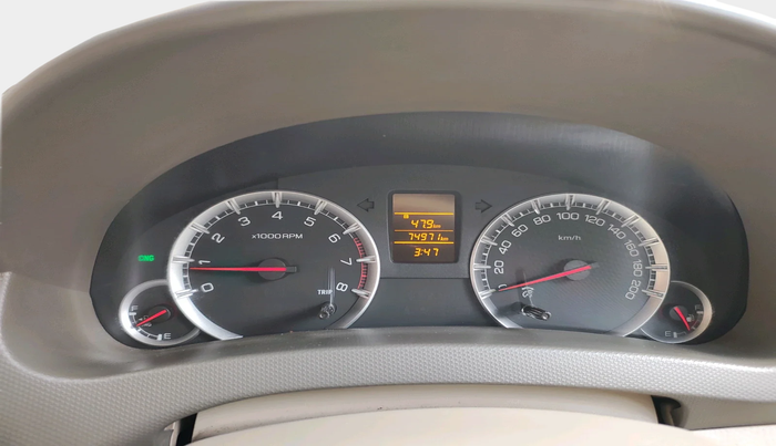 2015 Maruti Ertiga VXI CNG, Petrol, Manual, 74,971 km, interior