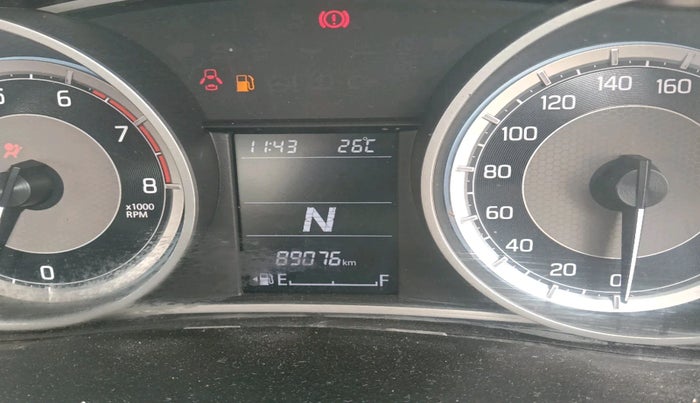 2017 Maruti Dzire VXI AMT, Petrol, Automatic, 89,076 km, interior