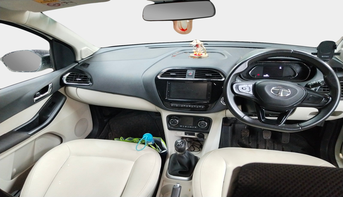 2023 Tata TIGOR XZ PLUS CNG LEATHERETTE PACK, Petrol, Manual, 36,805 km, interior