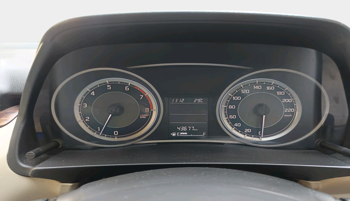 2017 Maruti Dzire ZXI PLUS, Petrol, Manual, 43,677 km, interior