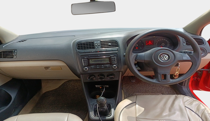 2012 Volkswagen Polo COMFORTLINE 1.2L, Diesel, Manual, 1,61,273 km, interior