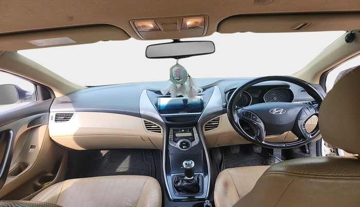 2013 Hyundai New Elantra 1.6 SX MT DIESEL, Diesel, Manual, 1,69,974 km, interior