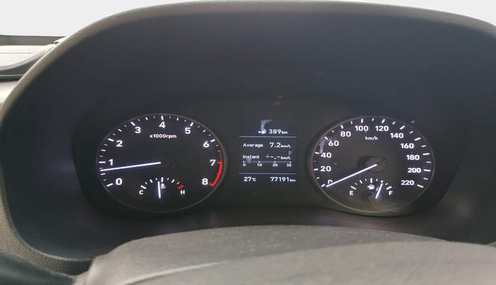 2017 Hyundai Verna 1.6 VTVT SX O, Petrol, Manual, 77,191 km, interior