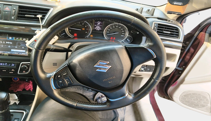 2017 Maruti Ciaz ALPHA  AT 1.4  PETROL, Petrol, Automatic, 1,27,044 km, interior