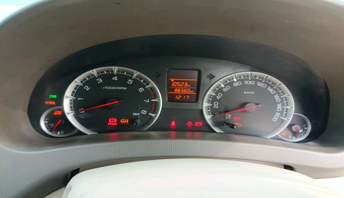 2018 Maruti Ertiga VXI CNG, Petrol, Manual, 86,560 km, interior