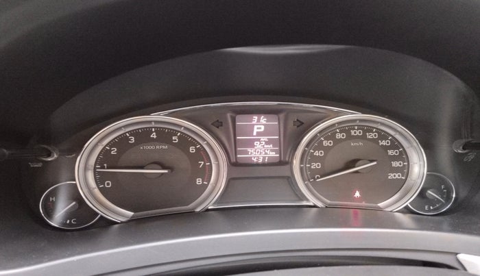 2018 Maruti Ciaz ALPHA  AT 1.4  PETROL, Petrol, Automatic, 75,054 km, interior