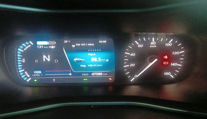 2022 Tata NEXON EV XZ PLUS, Electric, Automatic, 47,586 km, interior