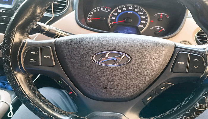 2016 Hyundai Grand i10 ASTA (O) 1.2 KAPPA VTVT, Petrol, Manual, 85,572 km, interior